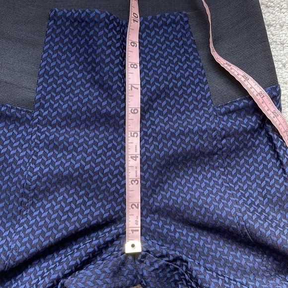Le Château Blue & Black Legging Pants Size 0 Like New - Picture 8 of 10